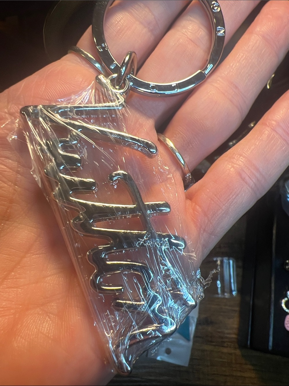 Silver Keychain Charm - Fashion Accessory